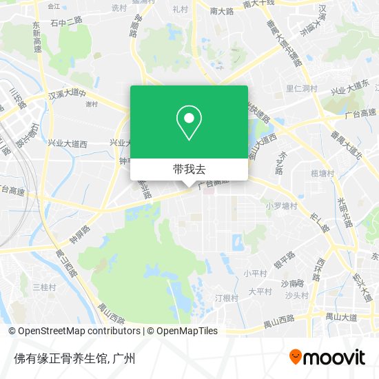 佛有缘正骨养生馆地图