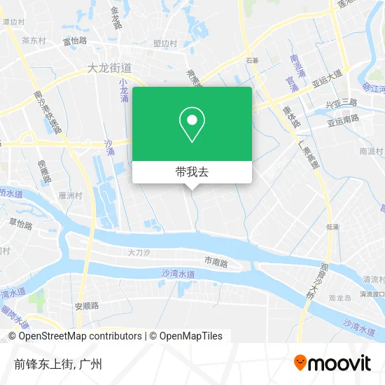 前锋东上街地图