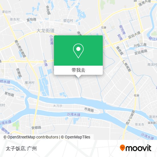 太子饭店地图