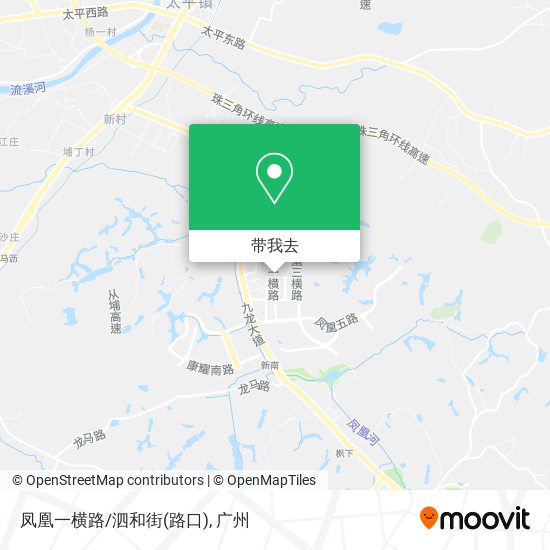 凤凰一横路/泗和街(路口)地图