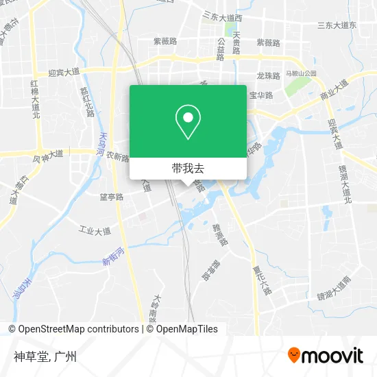 神草堂地图