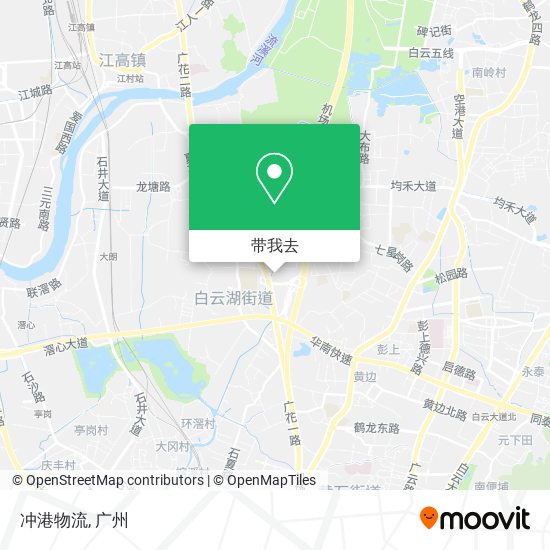 冲港物流地图