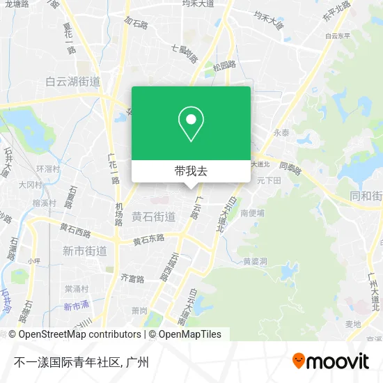 不一漾国际青年社区地图