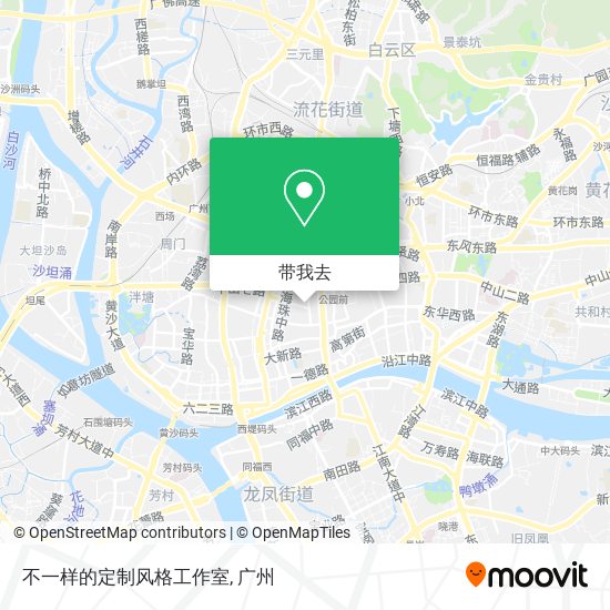 不一样的定制风格工作室地图