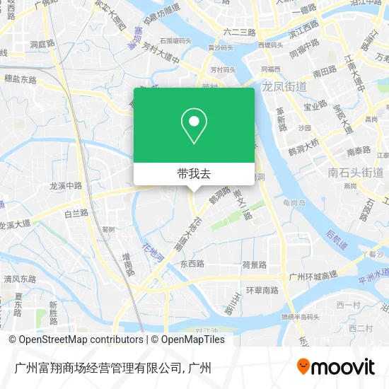 广州富翔商场经营管理有限公司地图