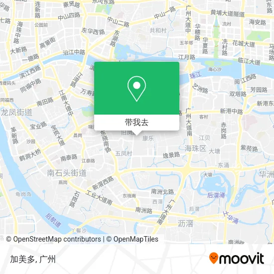 加美多地图