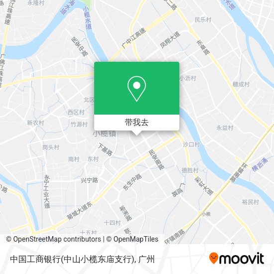 中国工商银行(中山小榄东庙支行)地图