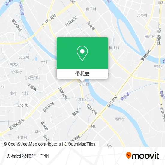 大福园彩蝶轩地图