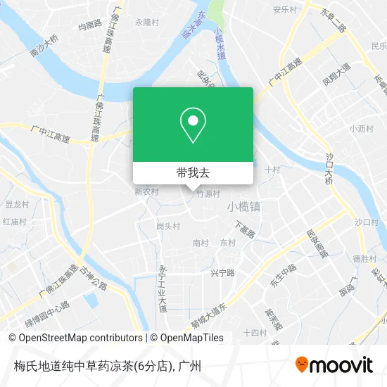 梅氏地道纯中草药凉茶(6分店)地图