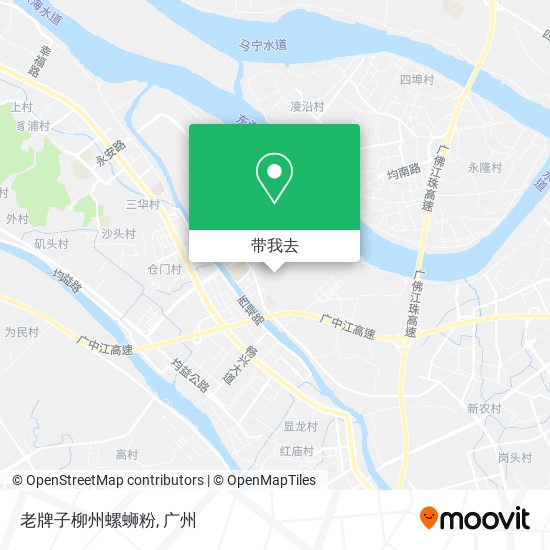 老牌子柳州螺蛳粉地图