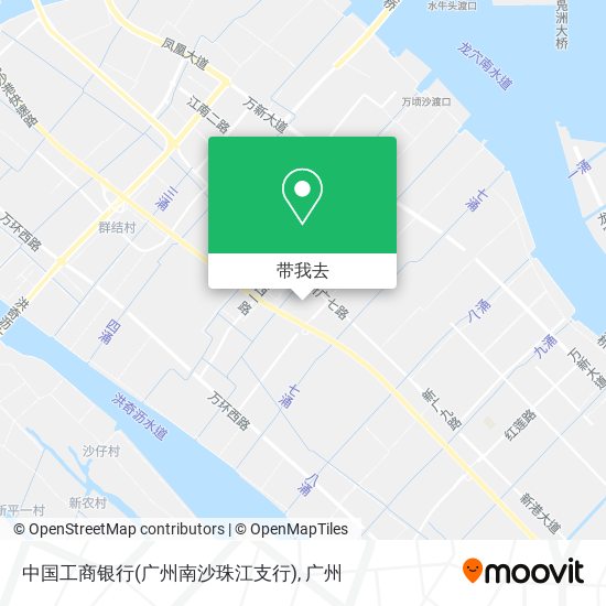 中国工商银行(广州南沙珠江支行)地图