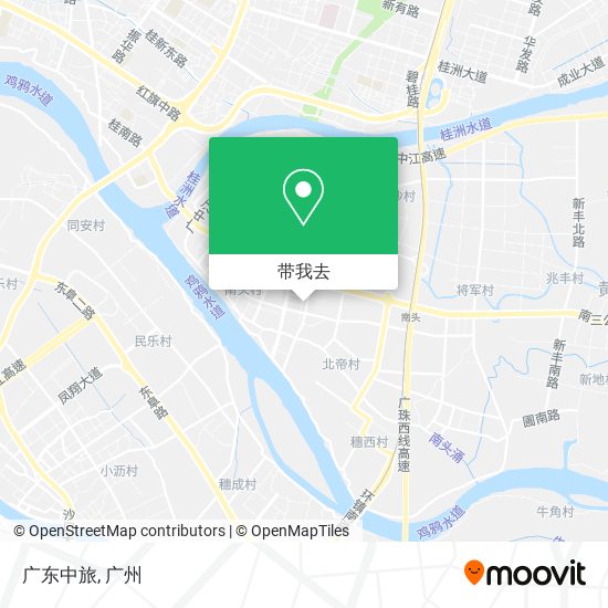 广东中旅地图