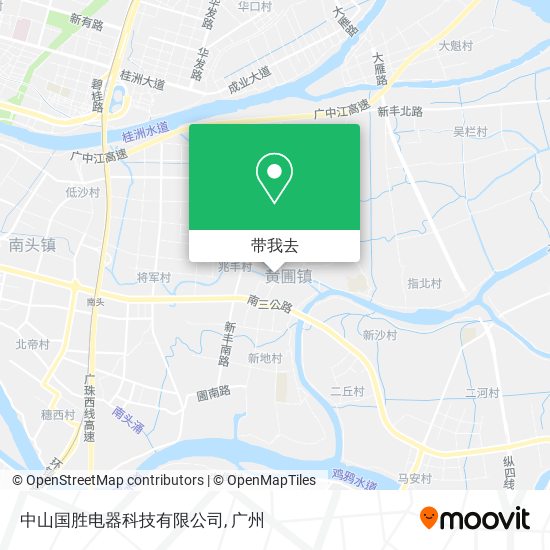 中山国胜电器科技有限公司地图