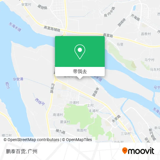 鹏泰百货地图
