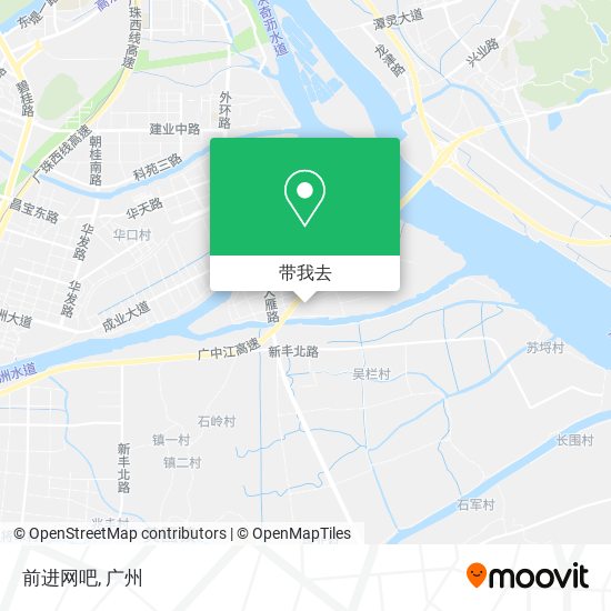 前进网吧地图