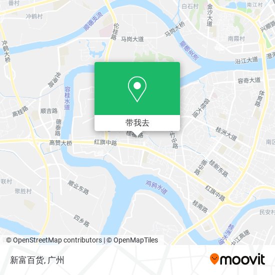 新富百货地图