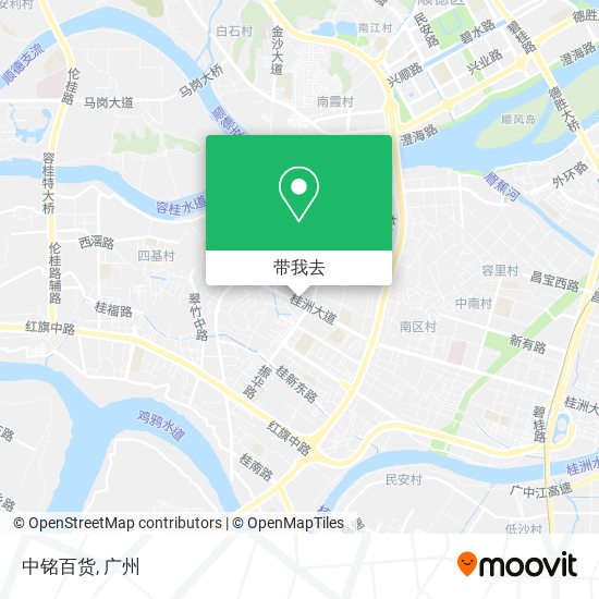 中铭百货地图