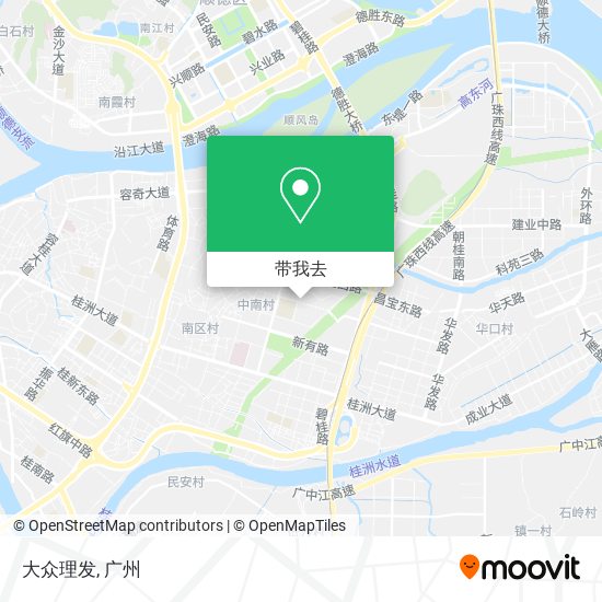 大众理发地图