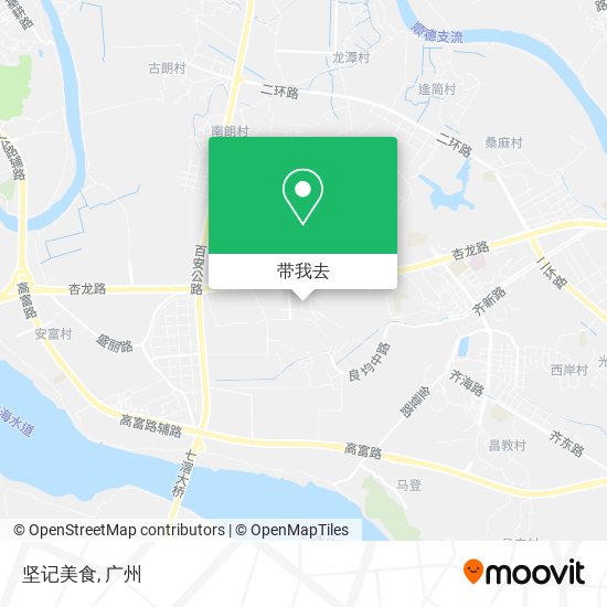 坚记美食地图