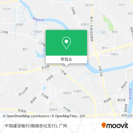 中国建设银行(顺德杏坛支行)地图
