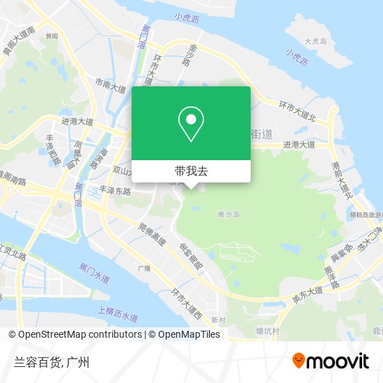 兰容百货地图