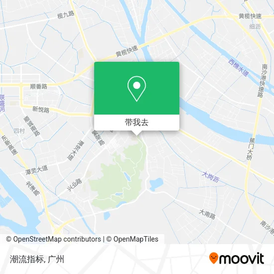 潮流指标地图