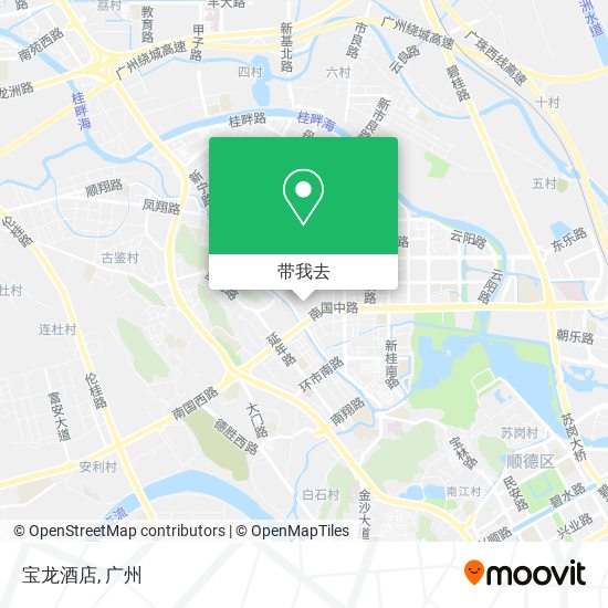 宝龙酒店地图