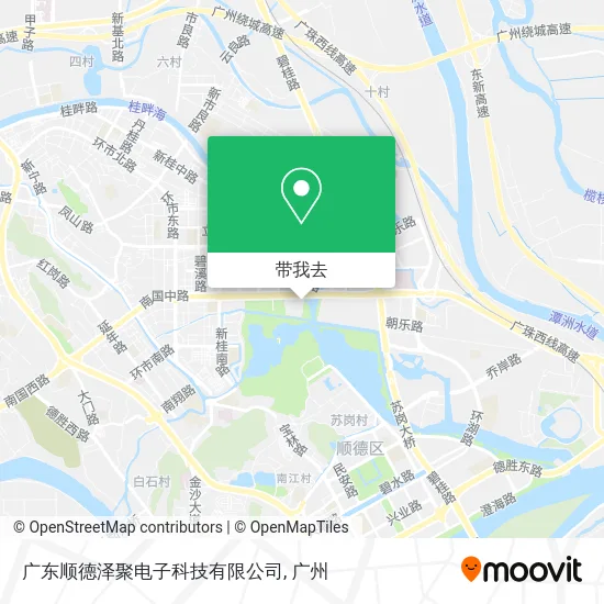 广东顺德泽聚电子科技有限公司地图
