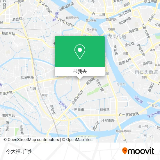 今大福地图