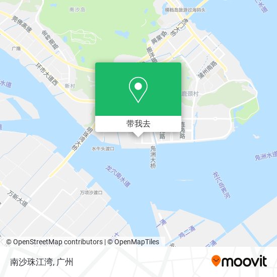 南沙珠江湾地图