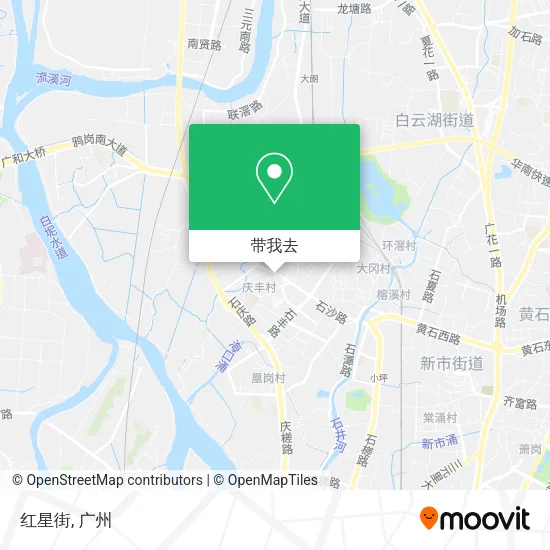 红星街地图
