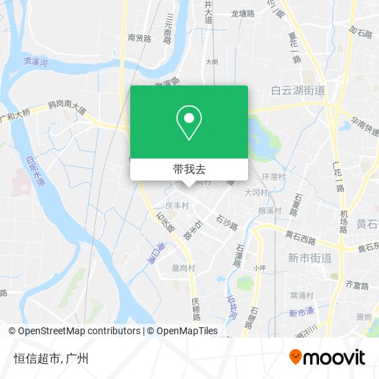 恒信超市地图