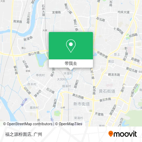 福之源粉面店地图