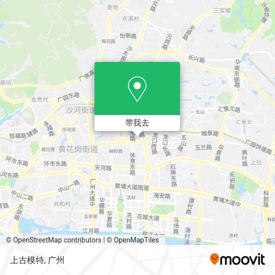 上古模特地图