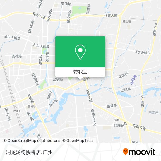 润龙汤粉快餐店地图