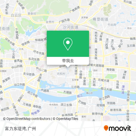 富力东堤湾地图