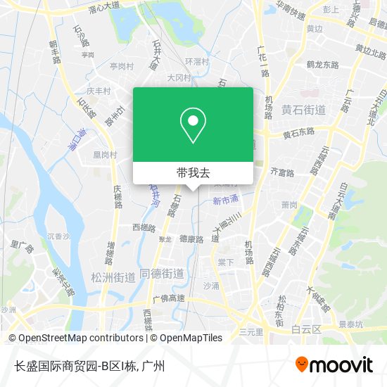 长盛国际商贸园-B区I栋地图