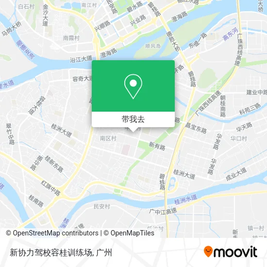 新协力驾校容桂训练场地图