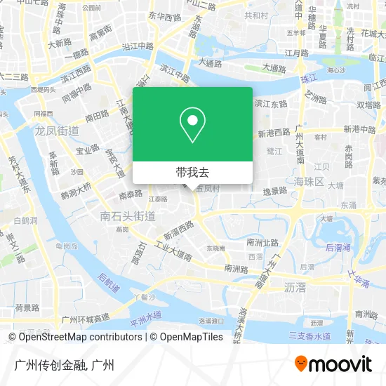 广州传创金融地图