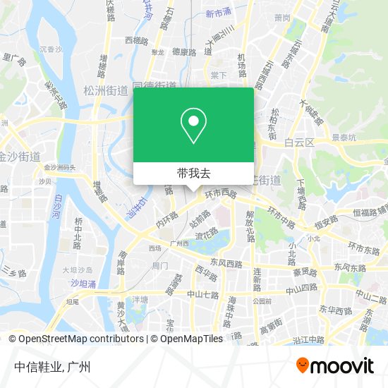 中信鞋业地图
