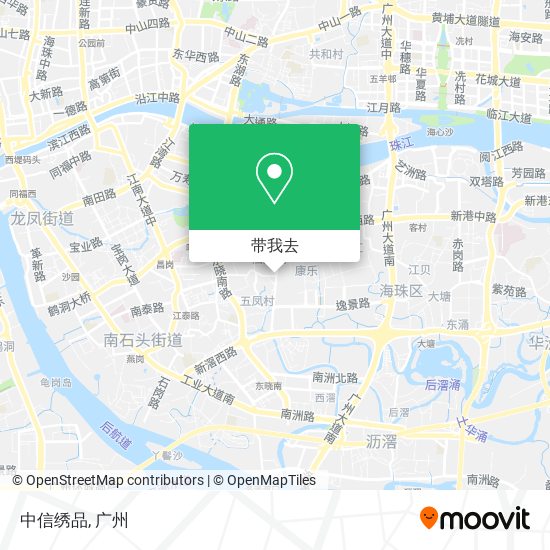 中信绣品地图