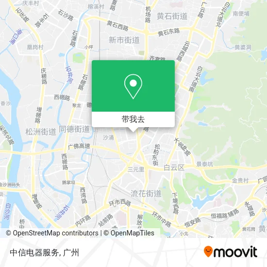中信电器服务地图