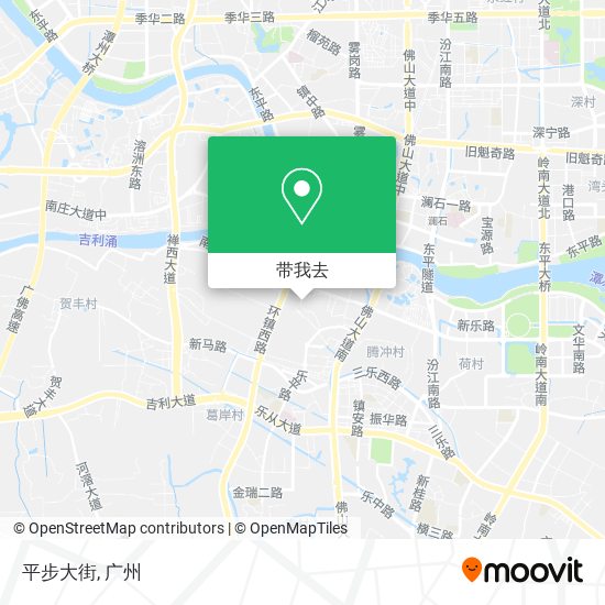 平步大街地图