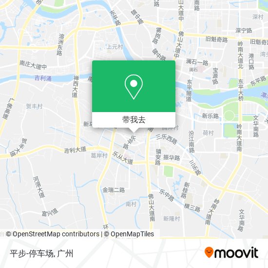 平步-停车场地图