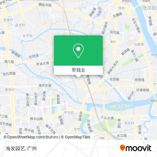 海发园艺地图
