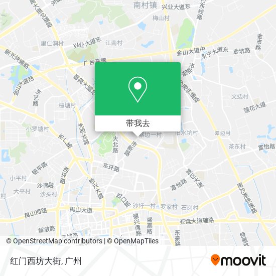 红门西坊大街地图
