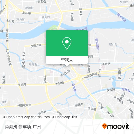 尚湖湾-停车场地图