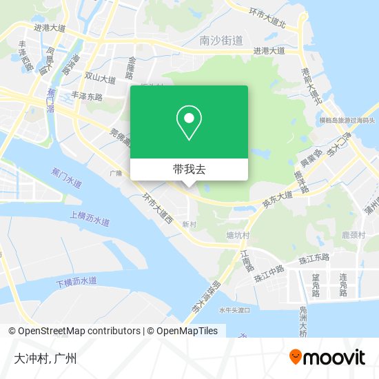 大冲村地图