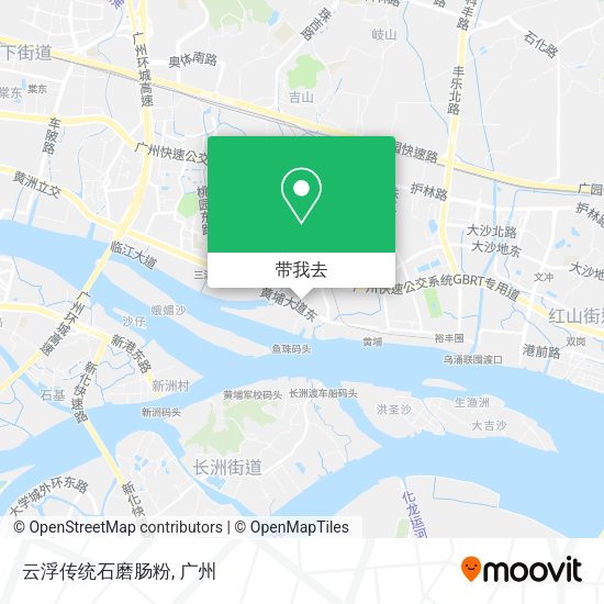 云浮传统石磨肠粉地图
