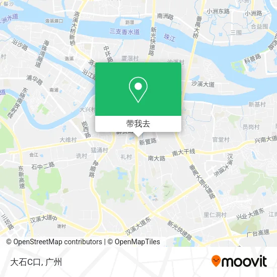 大石C口地图